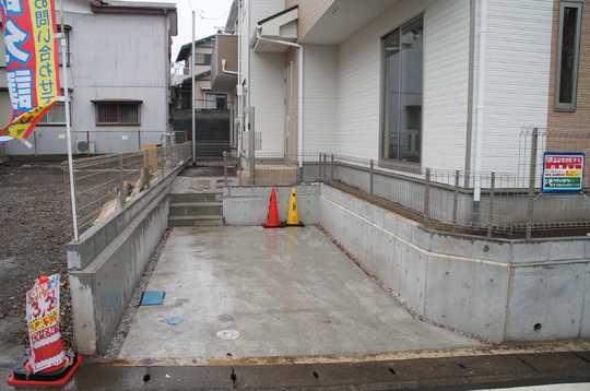 Parking lot. Parking space