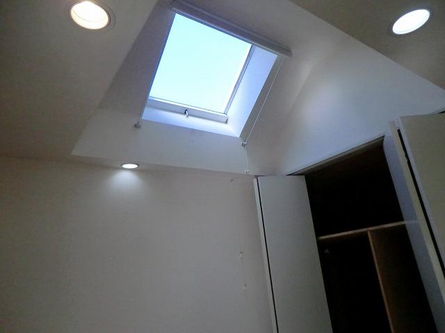 Other. Top light to brighten the room