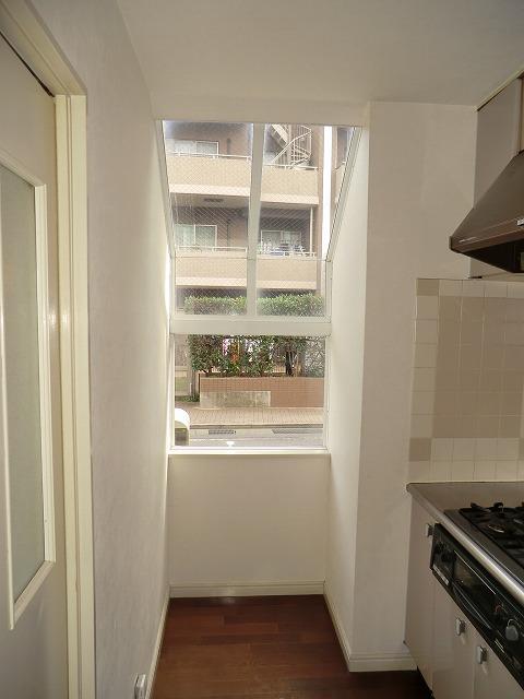 Kitchen. Kitchen next to the window