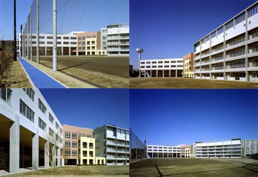 Junior high school. 1540m until the Yamato Municipal Shibuya Junior High School