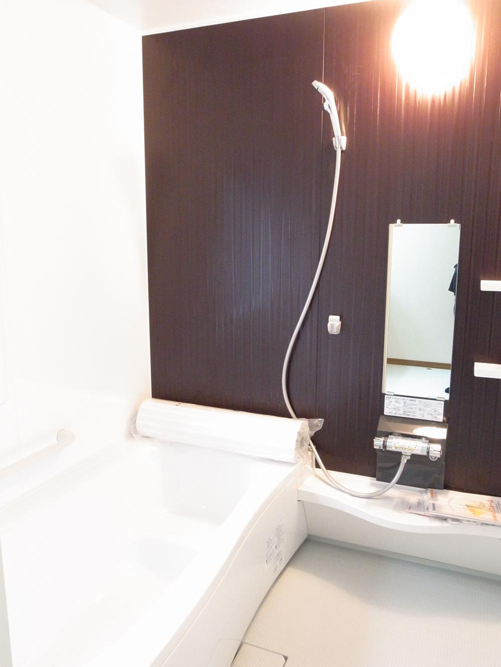 Bathroom. ☆ Because instead of the one side color wall there is a feeling of luxury ☆