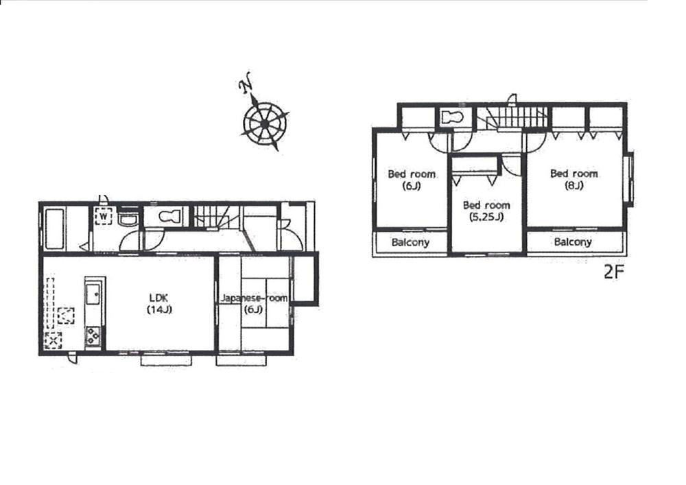 Floor plan. Price 28.8 million yen, 4LDK, Land area 113.55 sq m , Building area 93.57 sq m