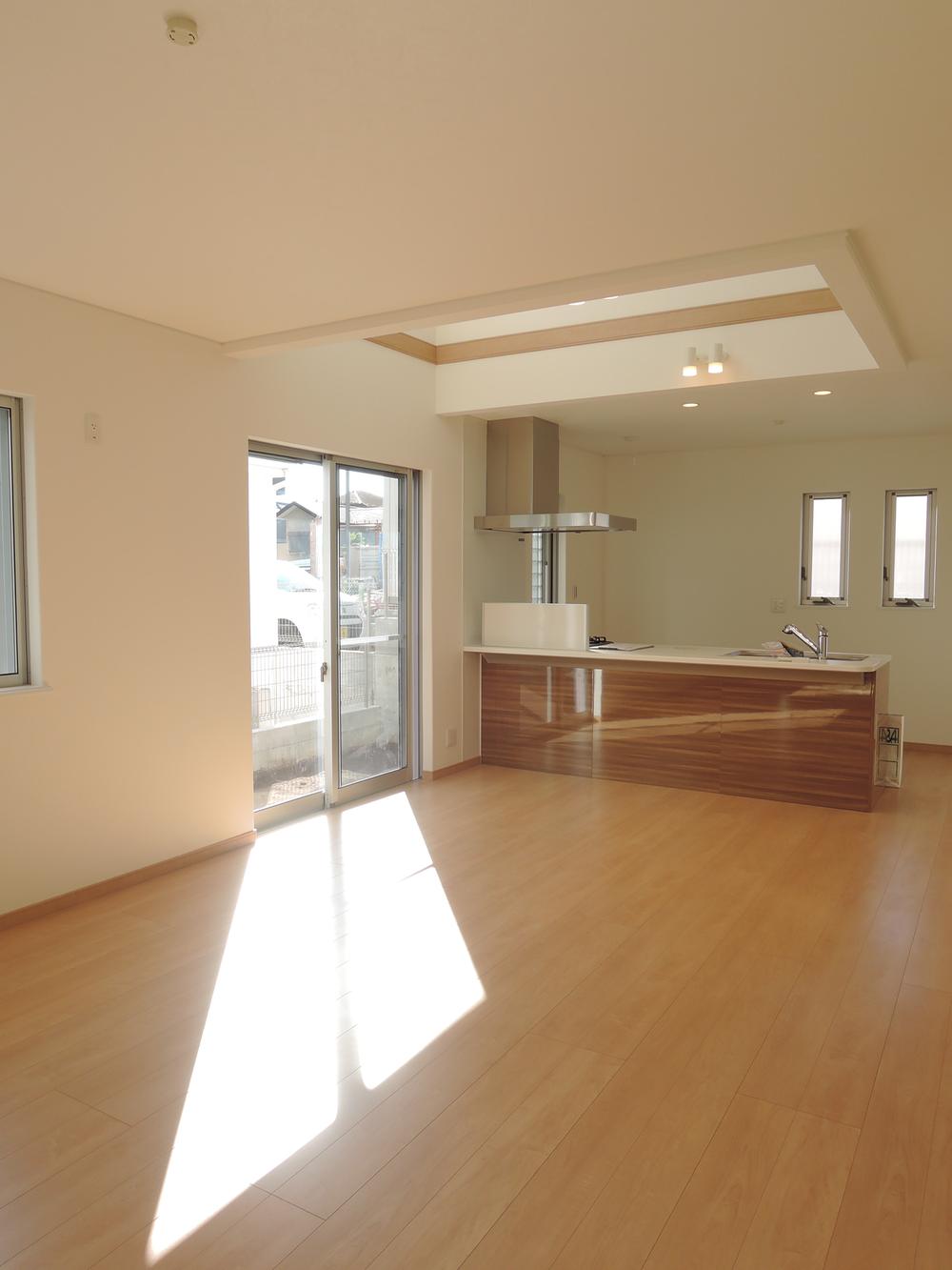 Living. LDK of Island kitchen, 17 Pledge!