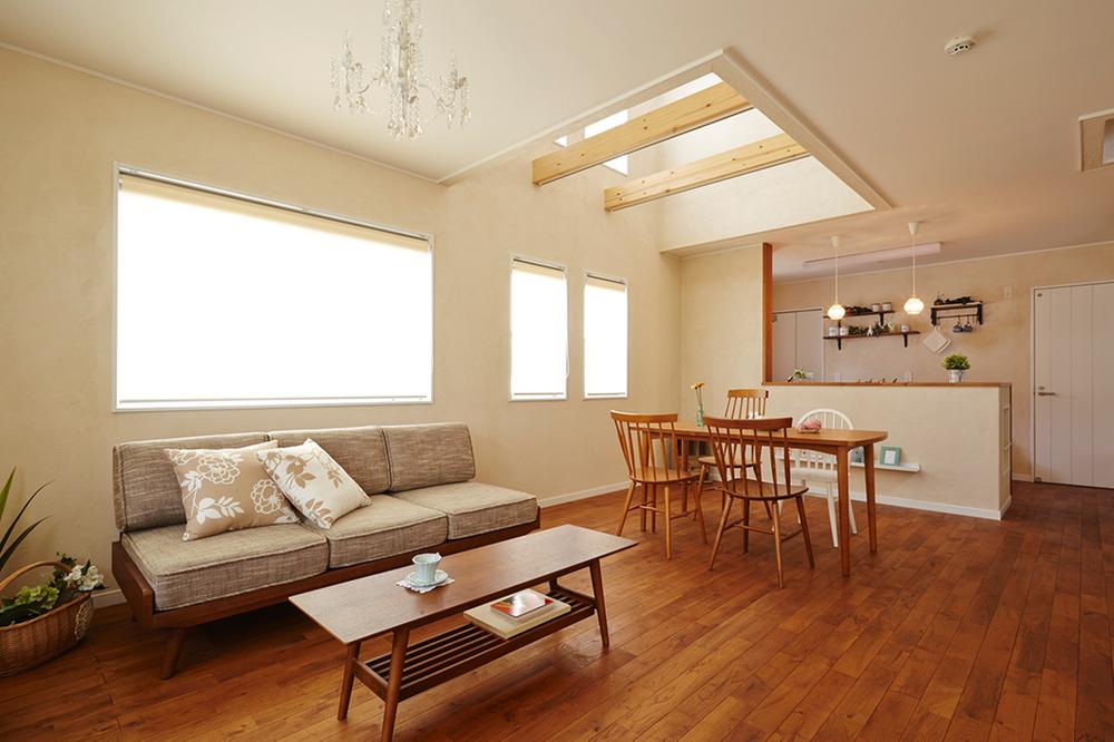 Model house photo. We undertake also building 90 sq m / 15,750,000 yen ~ (Tax ・ design ・ Application ・ Facility ・ Insurance included)