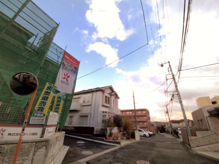 Local photos, including front road. It is one low-rise area