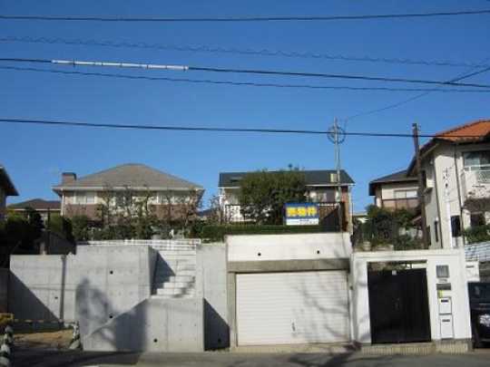 Local land photo. Former Tokyu Land subdivision of the inner, Is no sales areas of the building conditions. 