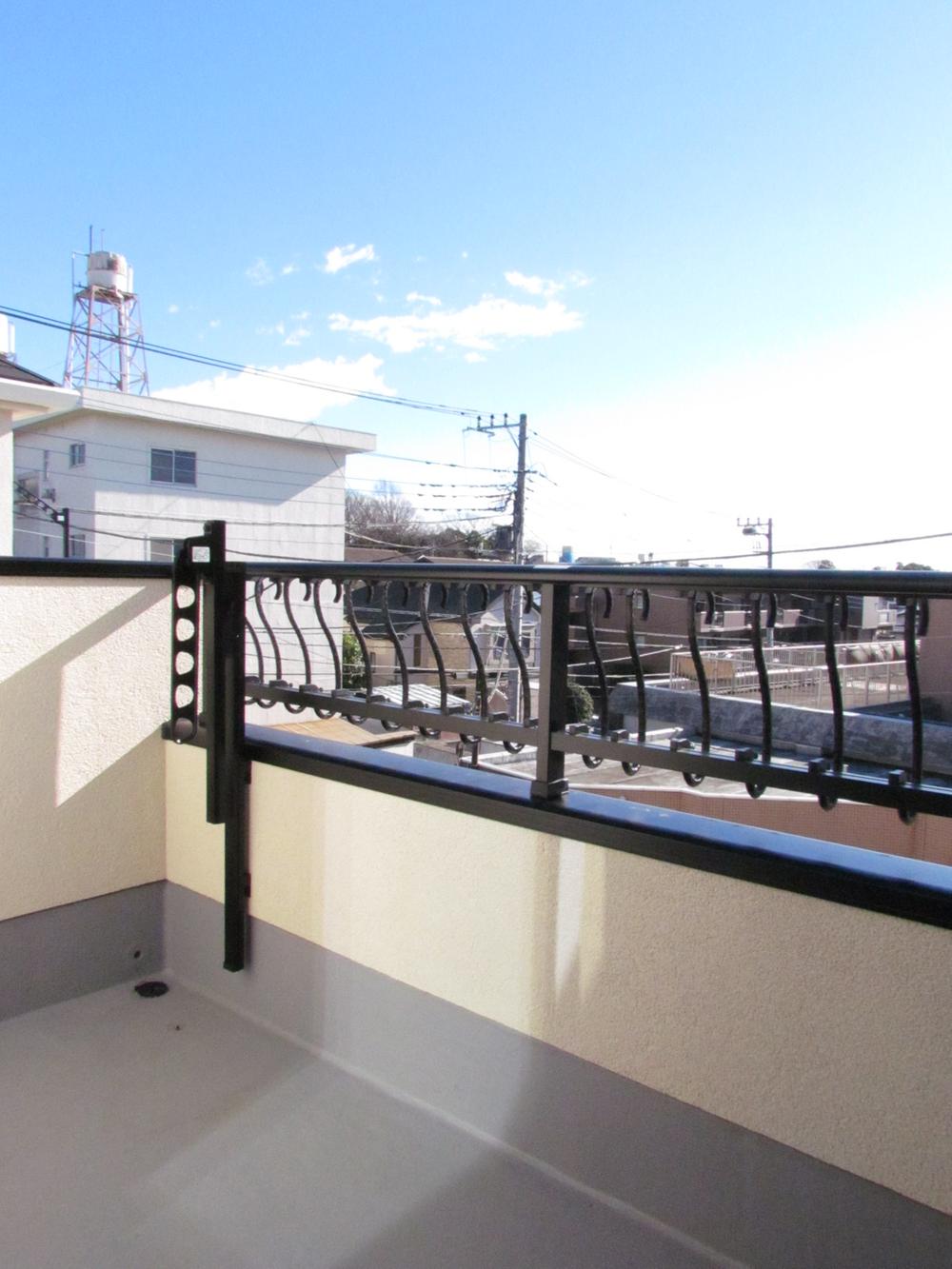 Balcony. Example of construction