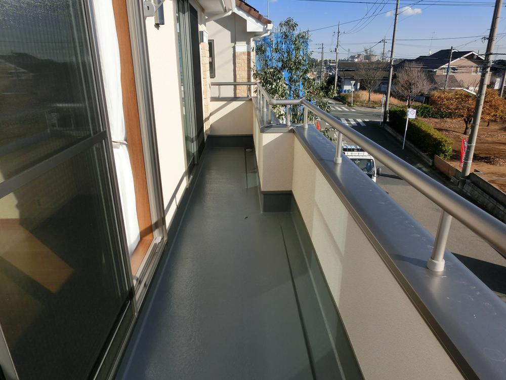 Balcony. Bright balcony.