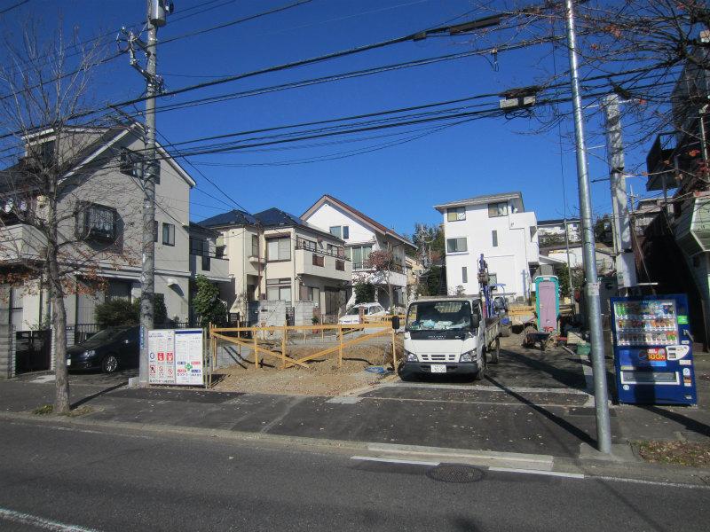 Local photos, including front road. Whole building is a two-story.