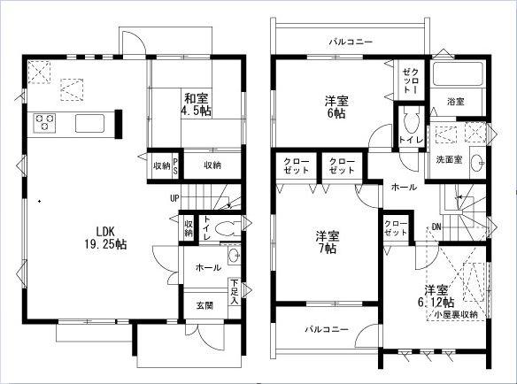 Building plan example (floor plan). The building is a reference plan. 87.80 sq m 1420 million (excluding tax)