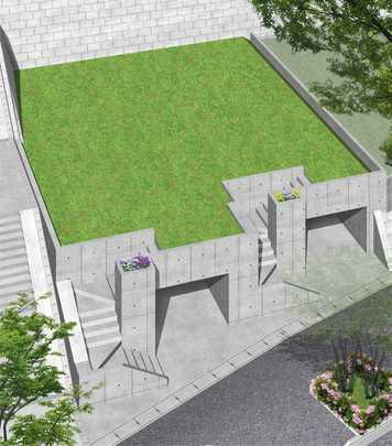 Local land photo. Ichigao Station 6 min. Walk, It will be the delivery after residential development. [A ・ Complete pre-B-compartment