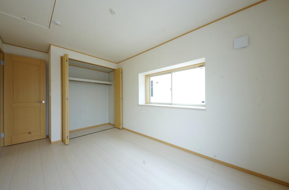 Non-living room. A living room with a large storage closet