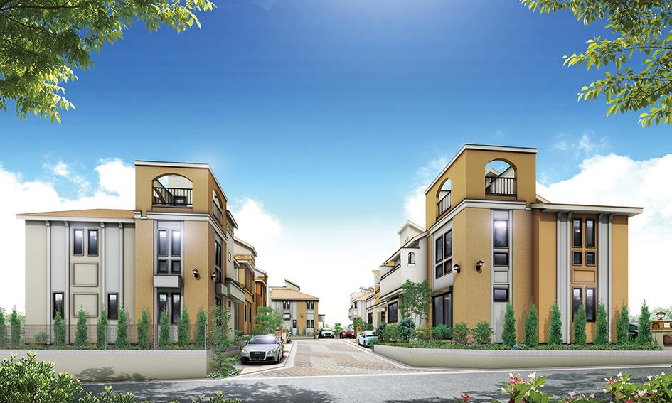 San Gimignano Street District (Rendering)