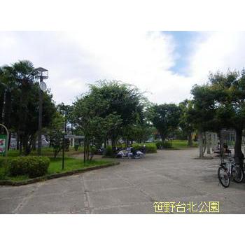 park. Sasano 160m Sasano Taipei park to Taipei park