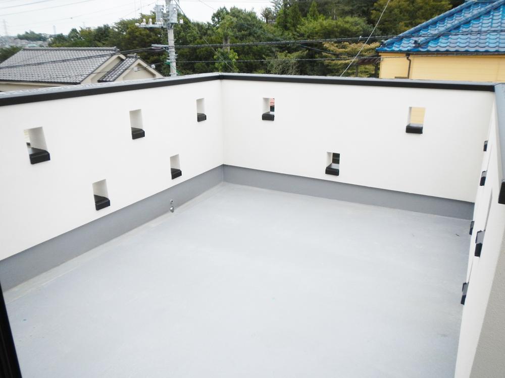 Balcony. Also table set definitive wide balcony!