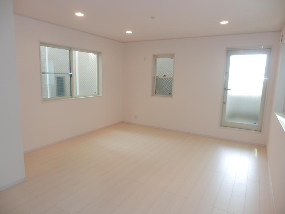 Building plan example (introspection photo). It is a photograph of the company's specification example. living