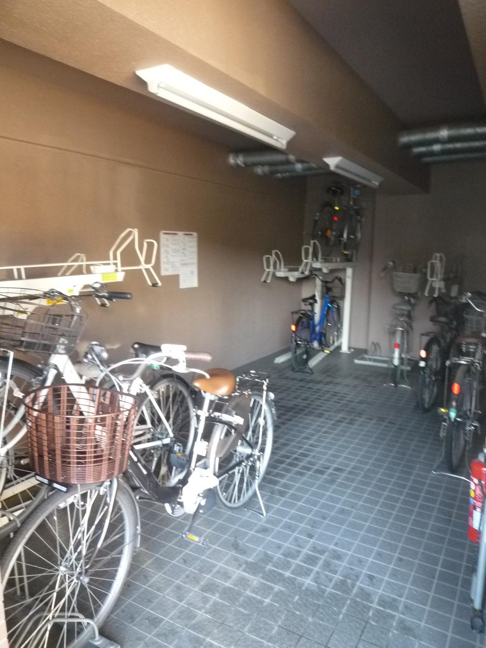 Other common areas. Bicycle-parking space