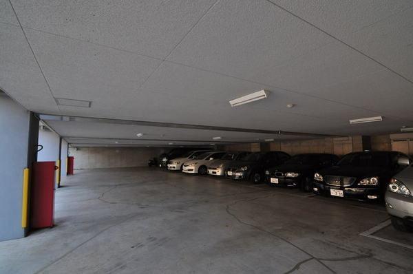 Parking lot. Common areas
