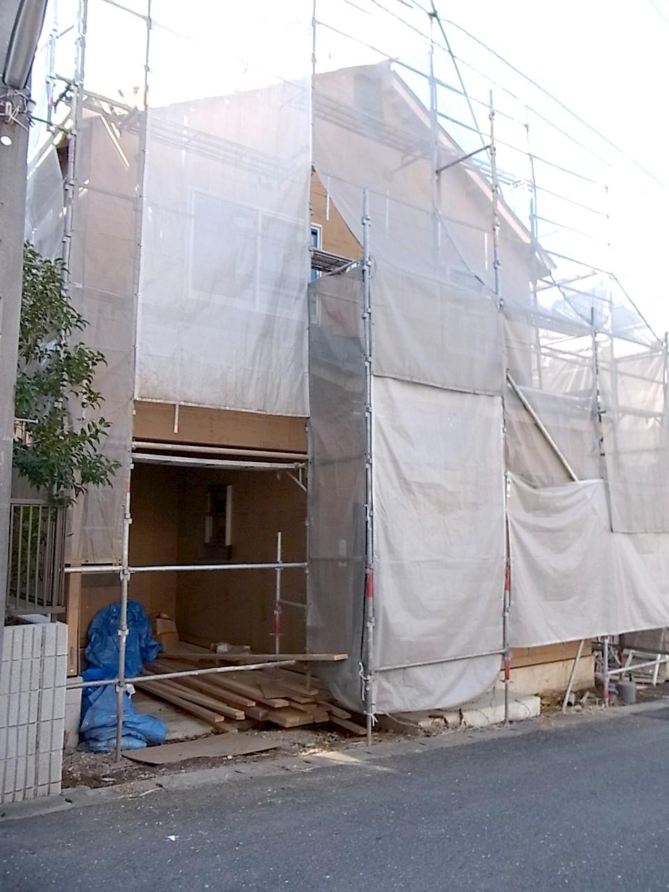 Local appearance photo. 3 Building appearance. 2014 February scheduled to be completed. (2013 December shooting)