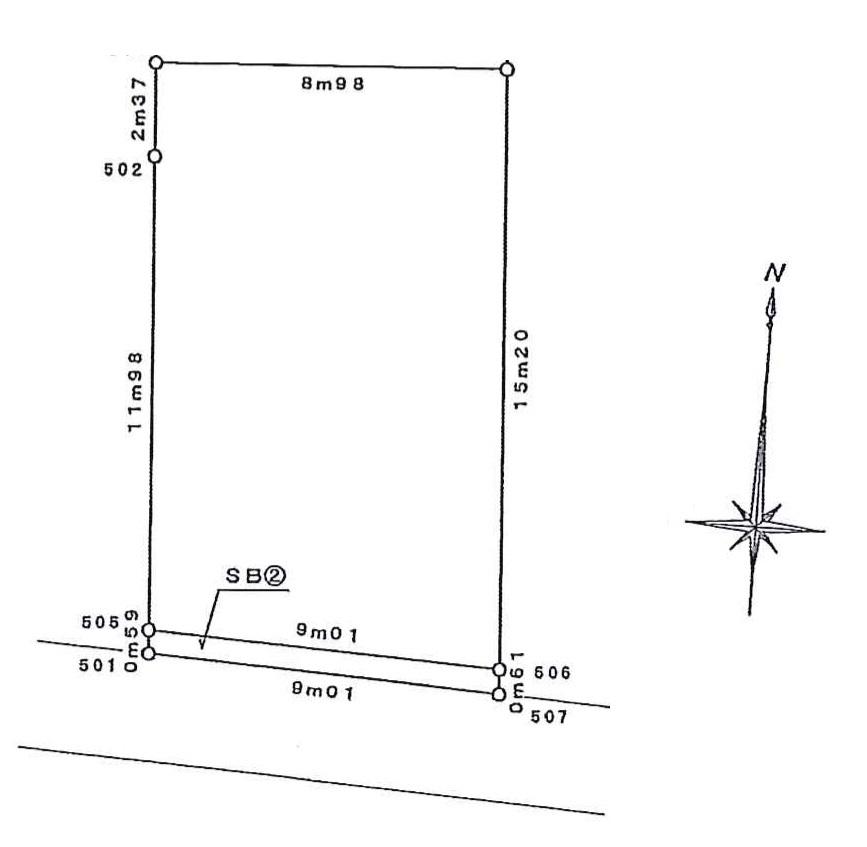 Compartment figure. Land price 29,800,000 yen, Land area 132.62 sq m