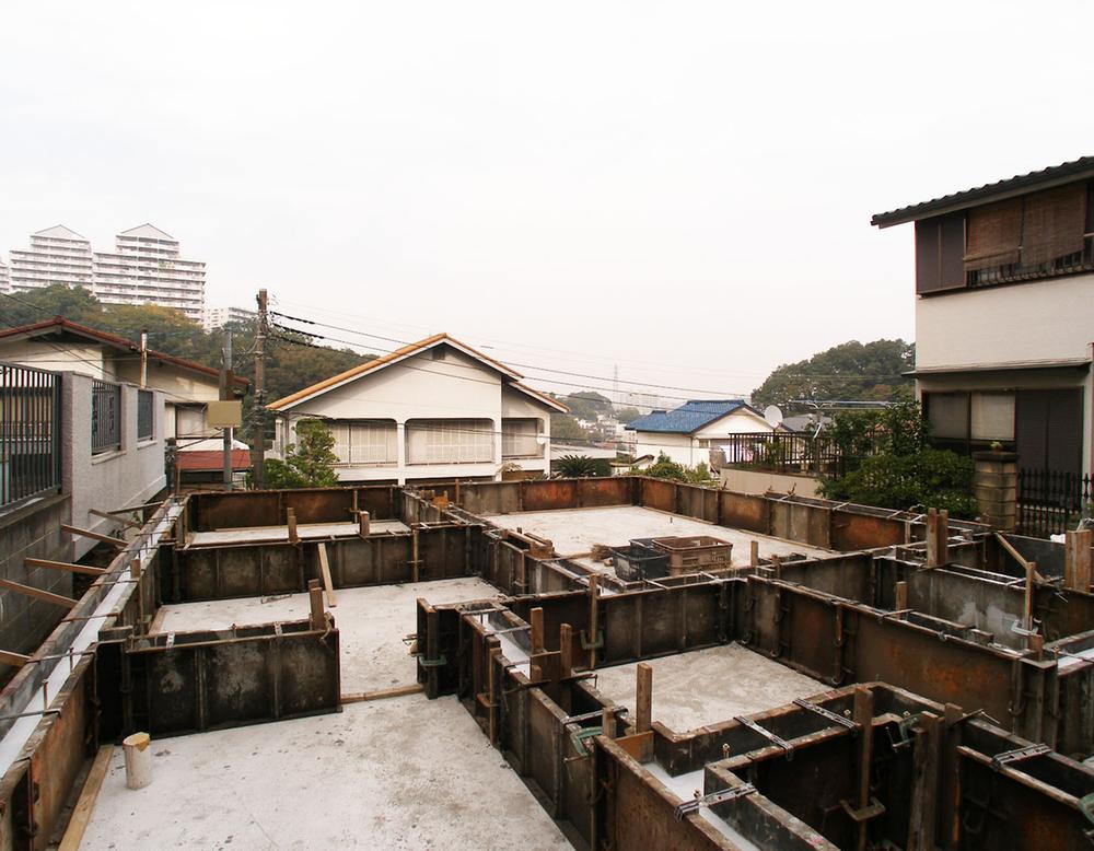 Local appearance photo. ~ The location of the hill ~ Early November now, Foundation work in!