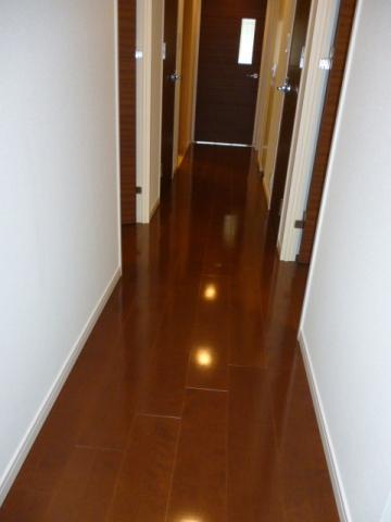 Other introspection. Indoor corridor