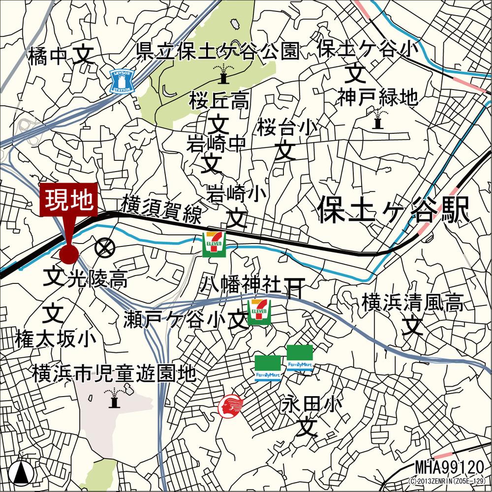 Local guide map