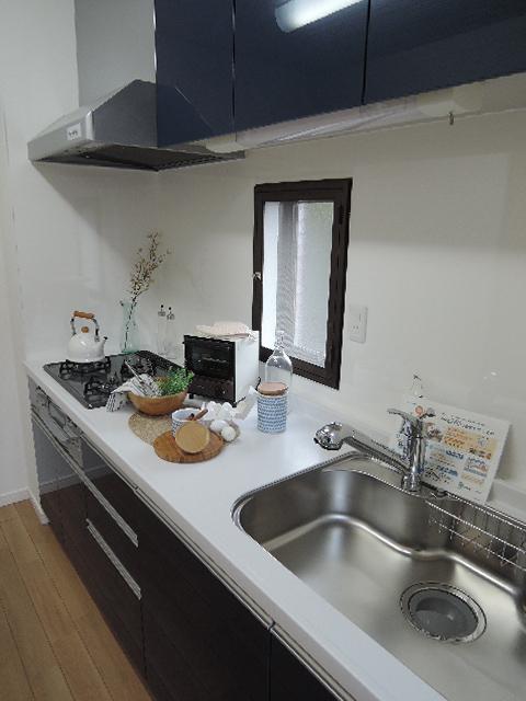 Kitchen. There is a window, You can ventilation