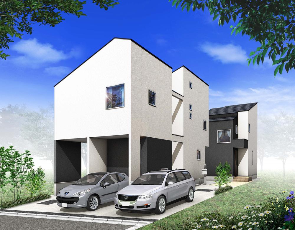 Rendering (appearance).  ◆ Gradient ceilings airy ・ Atrium ☆  ◆ It is with a loft