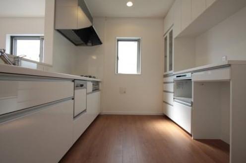 Kitchen. Example of construction