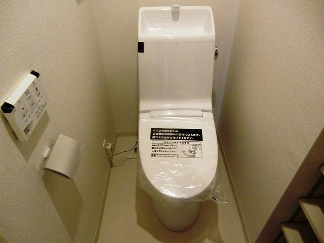 Toilet. Indoor shooting