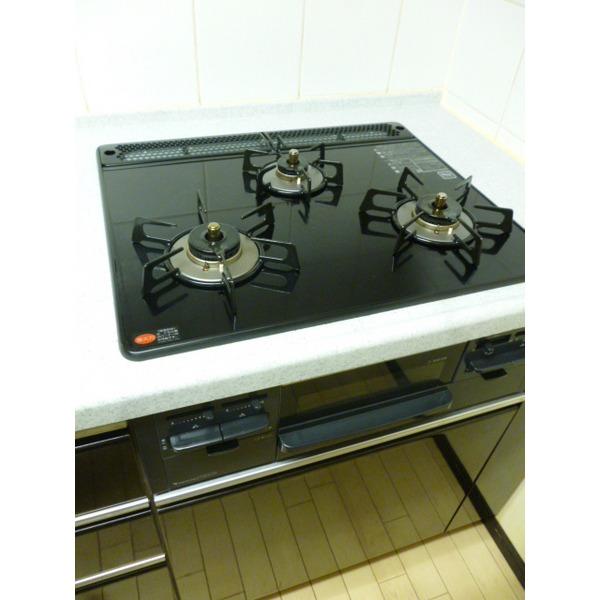 Kitchen. Gas stove new exchange already