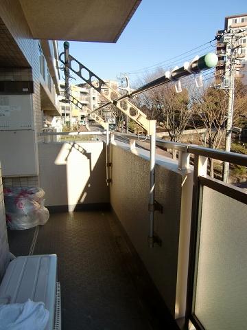 Balcony. Local shooting