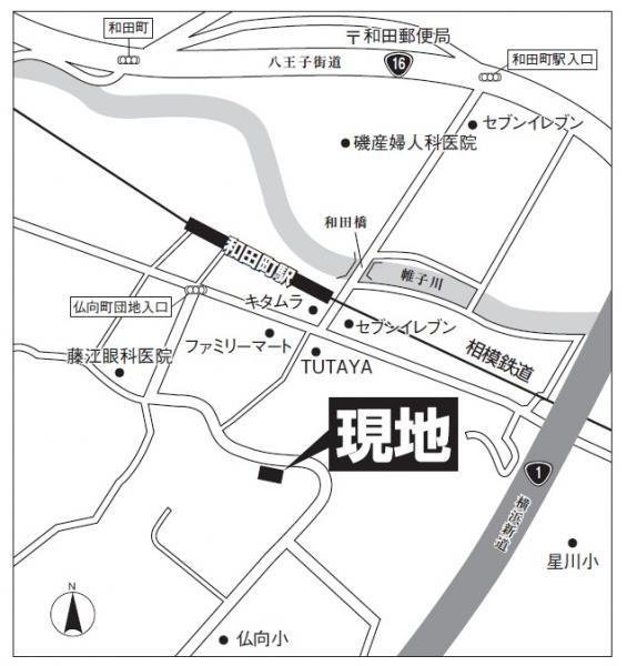 Local guide map