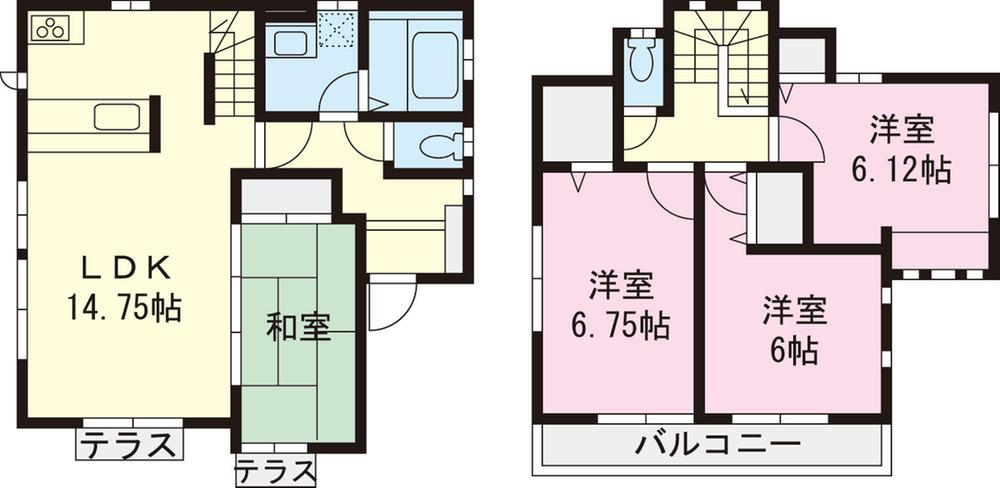 Floor plan. 1 minute walk Yokohama Nishiguchi! House looking for Please leave familiar Yamato Ju販 even CM of FM Yokohama. The real estate exhibition Plaza, Also on display information that can not be advertising. I'd love to, Please visit. 