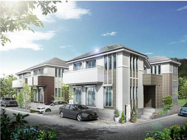 Rendering (appearance). (19 Building) Rendering 19 Building only solar power generation system as standard equipment You can sell electricity surplus power