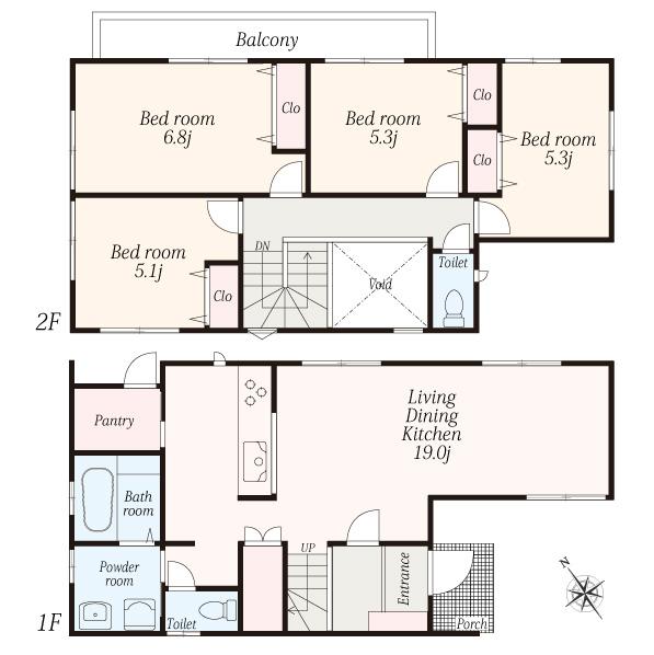 Other. ■ Large atrium space of entrance top is hospitality your family and guests with friendly sunshine. ■ Place the pantry in the kitchen, For convenient storage of food and household goods.