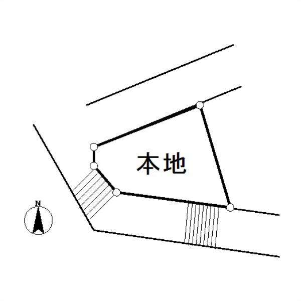 Compartment figure. Land price 6.3 million yen, Land area 56 sq m