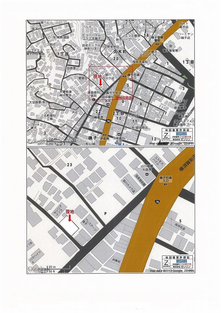Local guide map. Information map