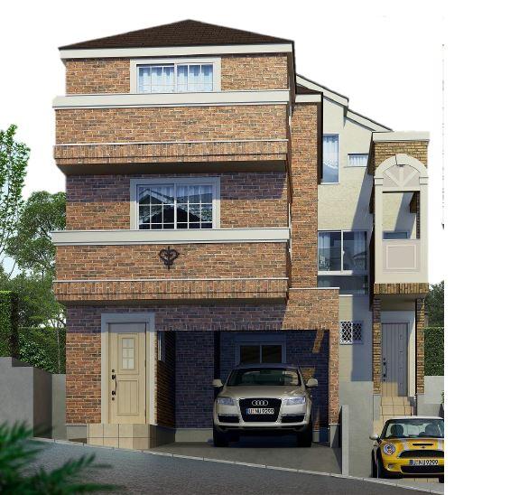 Rendering (appearance). Same construction company construction cases