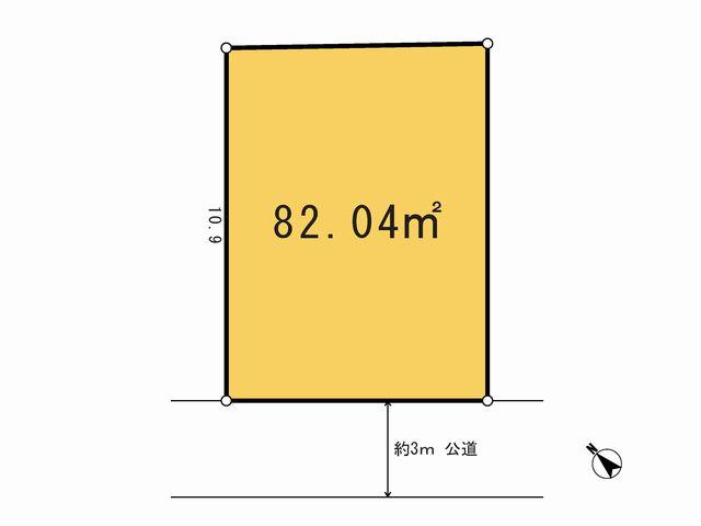 Compartment figure. Land price 21,800,000 yen, Priority to the present situation is if it is different from the land area 82.04 sq m drawings