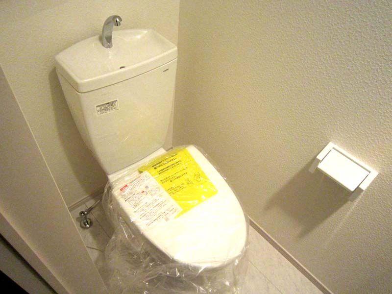 Toilet. Example of construction