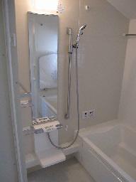 Bathroom. Unit bus construction cases