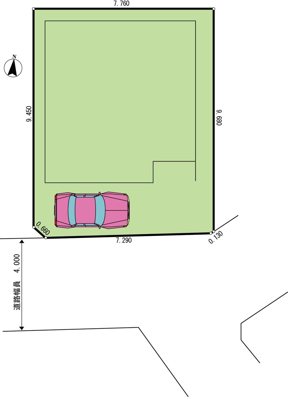 Compartment figure. 35,800,000 yen, 3LDK + S (storeroom), Land area 76.73 sq m , Building area 87.76 sq m