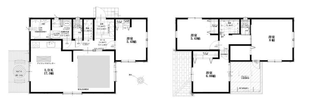 Floor plan. Spacious floor plan.