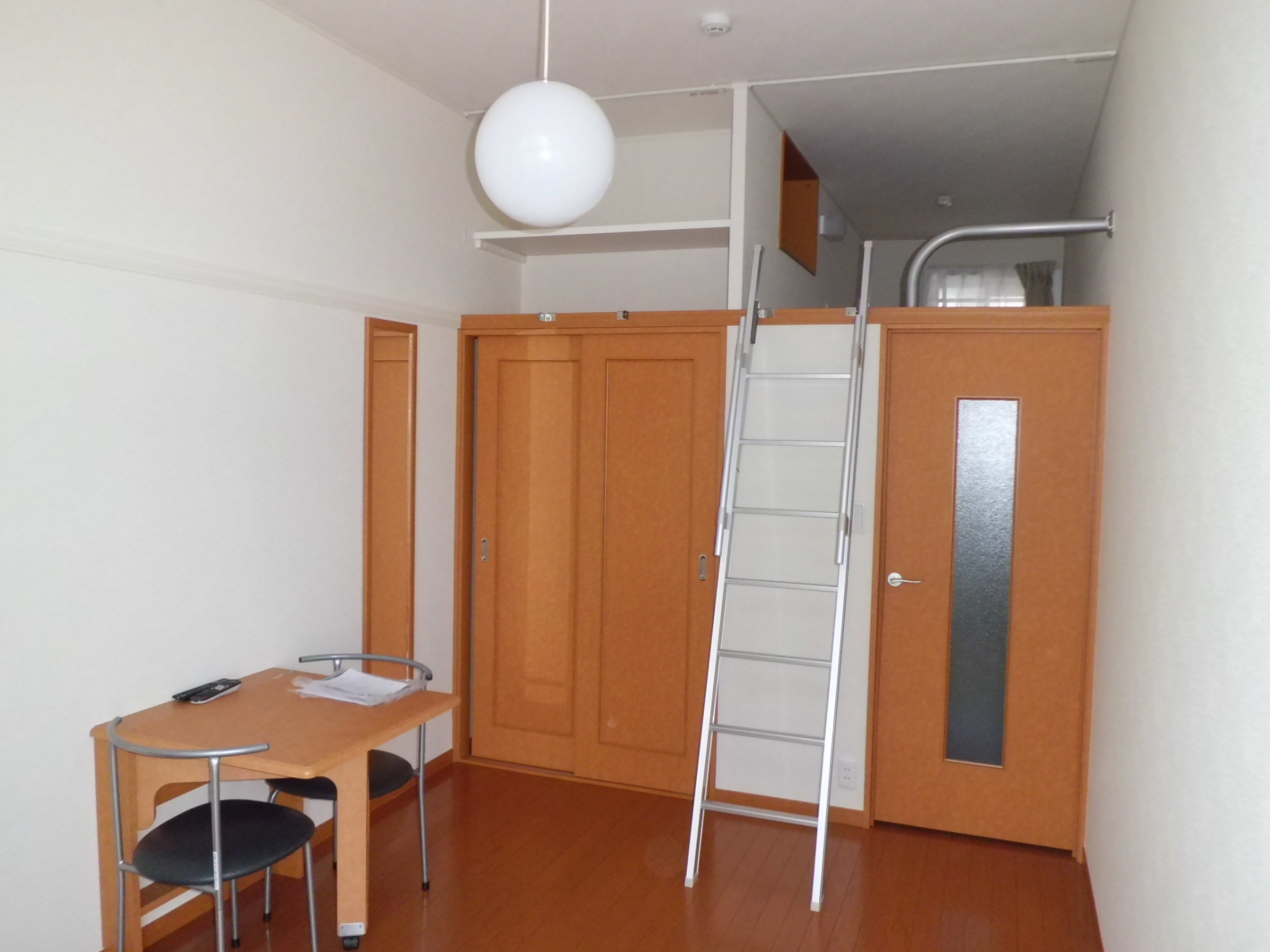 Living and room. Furnished Home Appliances With loft