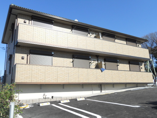 Building appearance. New construction ・ A quiet residential area ・ Fully equipped