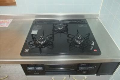 Kitchen.  ※ It is a photograph of the same apartment second floor