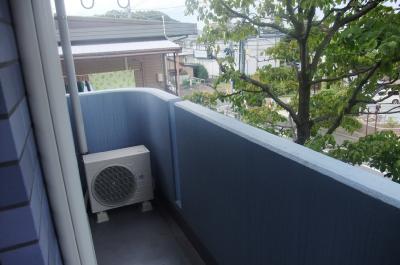 Balcony.  ※ It is a photograph of the same apartment second floor