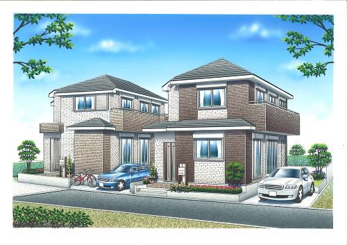 Rendering (appearance). Local Rendering (Building 2: left)